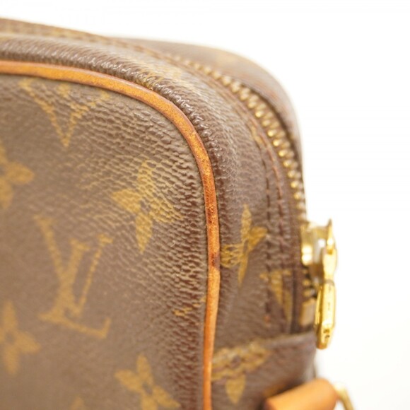LOUIS VUITTON Brown Monogram Shoulder Bag - Picture 10 of 15
